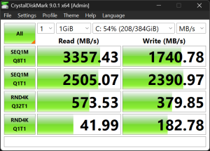 DiskMark C: