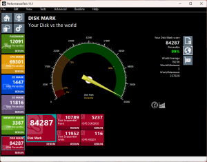  Disk Mark
